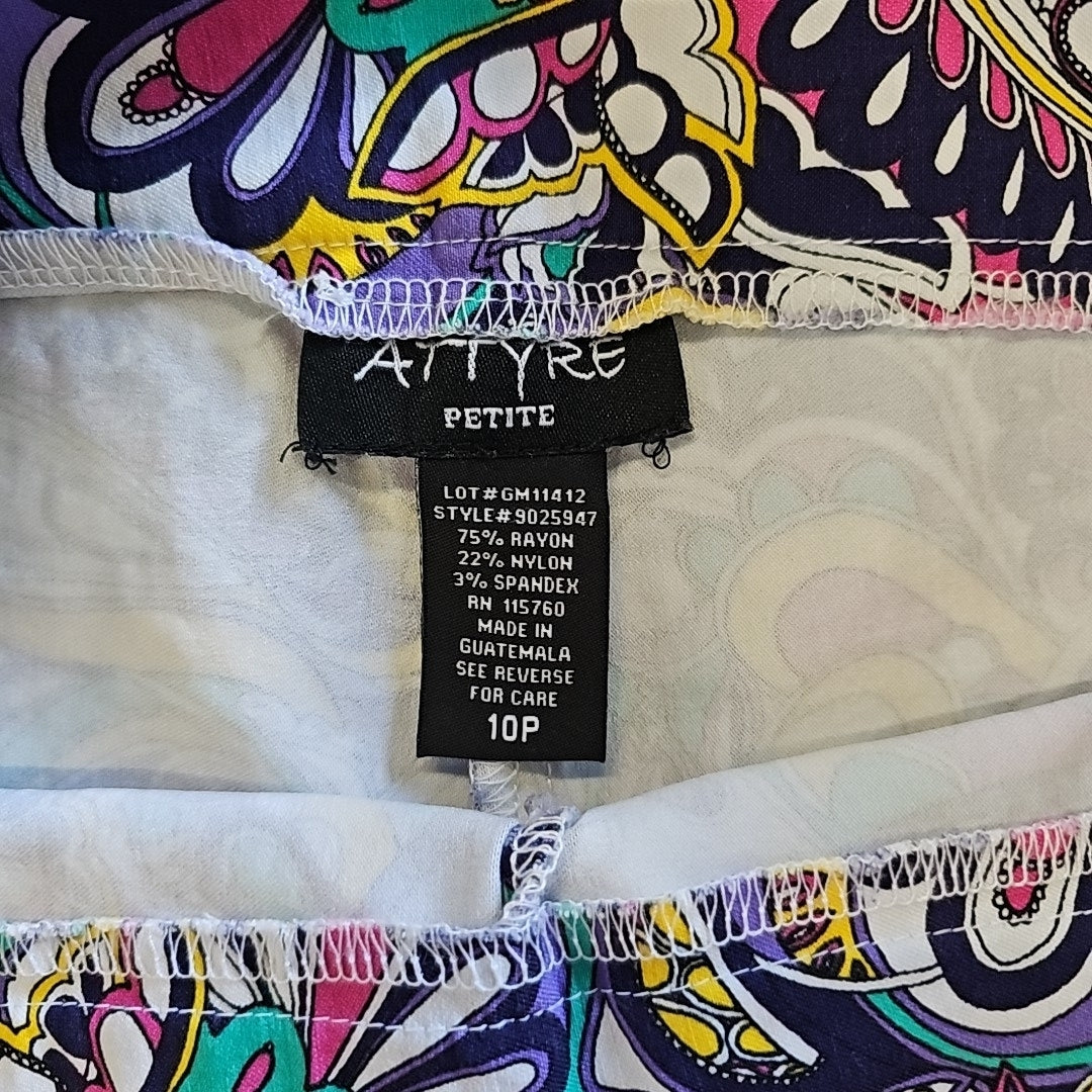 Attyre Size 10P Multi-Color Preloved Pants