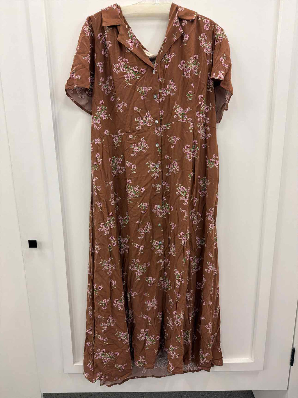 Lucky Brand Size XL Brown Dress