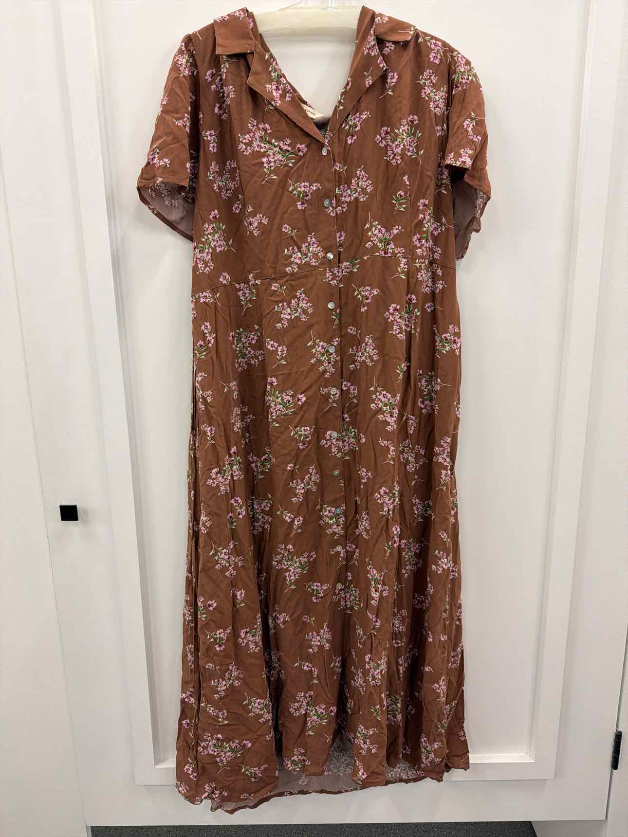 Lucky Brand Size XL Brown Dress