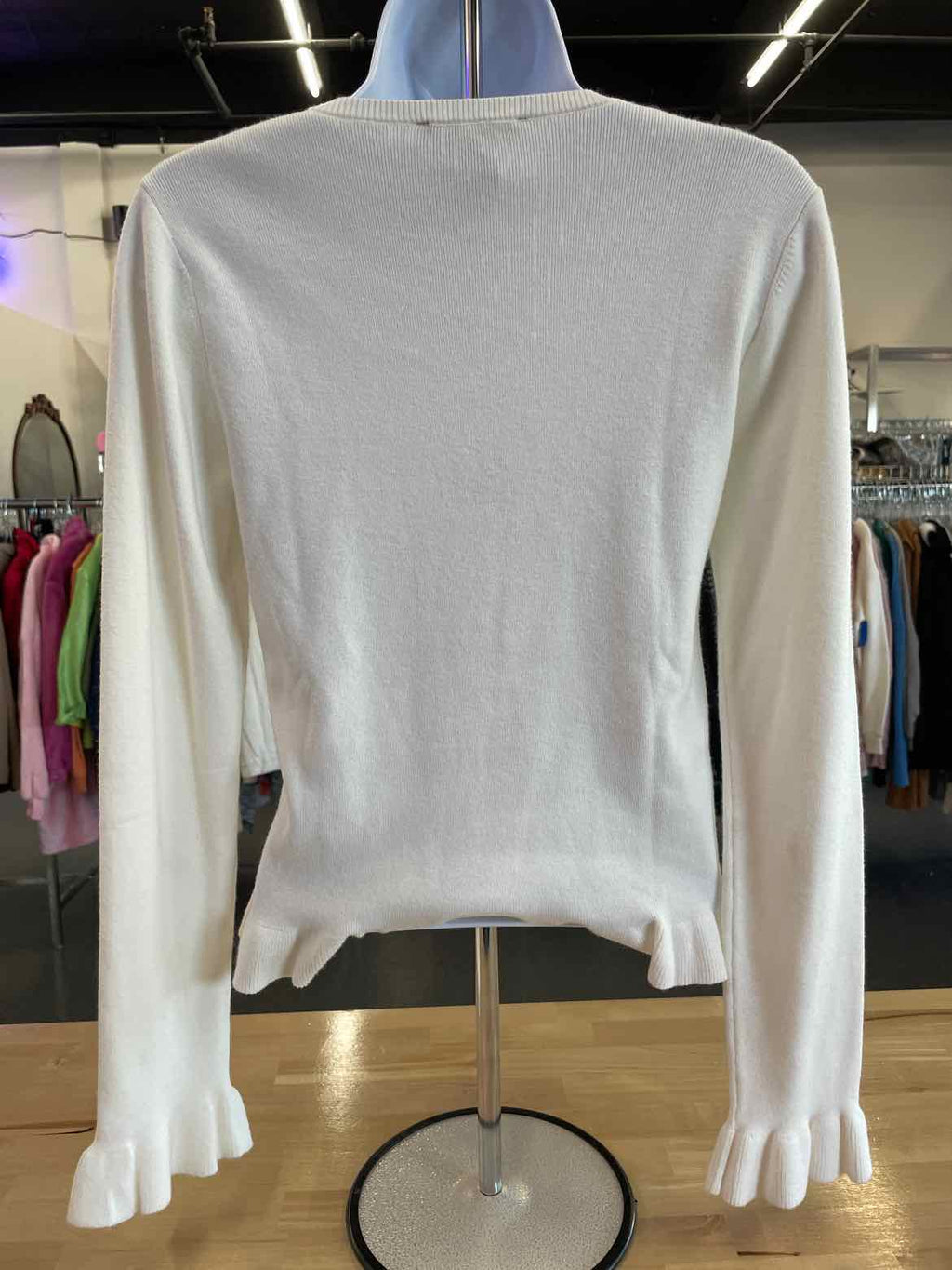 Ann Taylor Size S White Sweater
