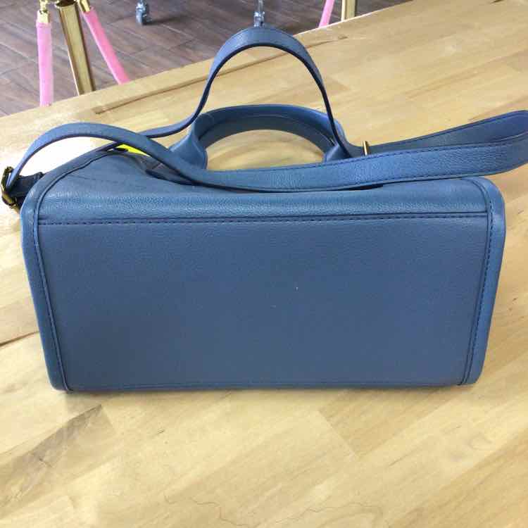 Fossil Blue Leather Totes