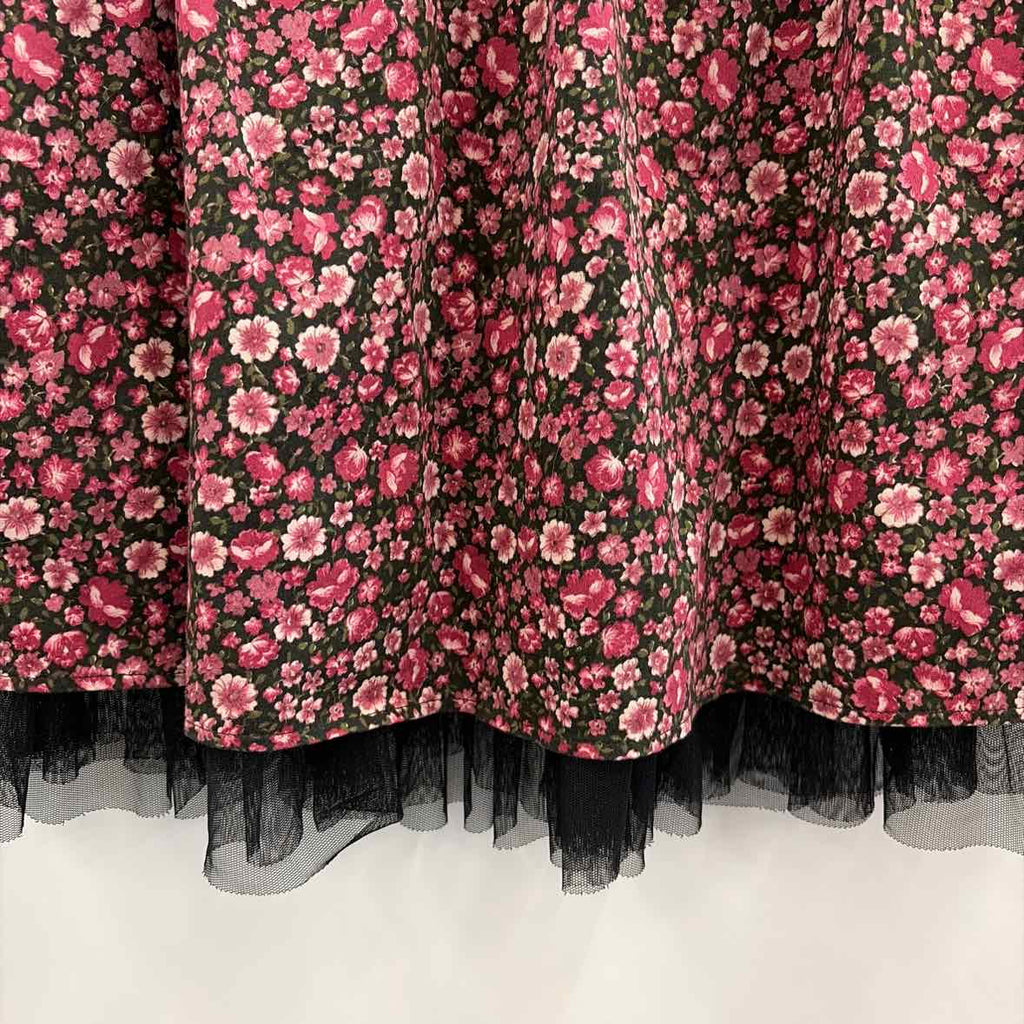 sounds & matter Size M Pink & Green Preloved Dress