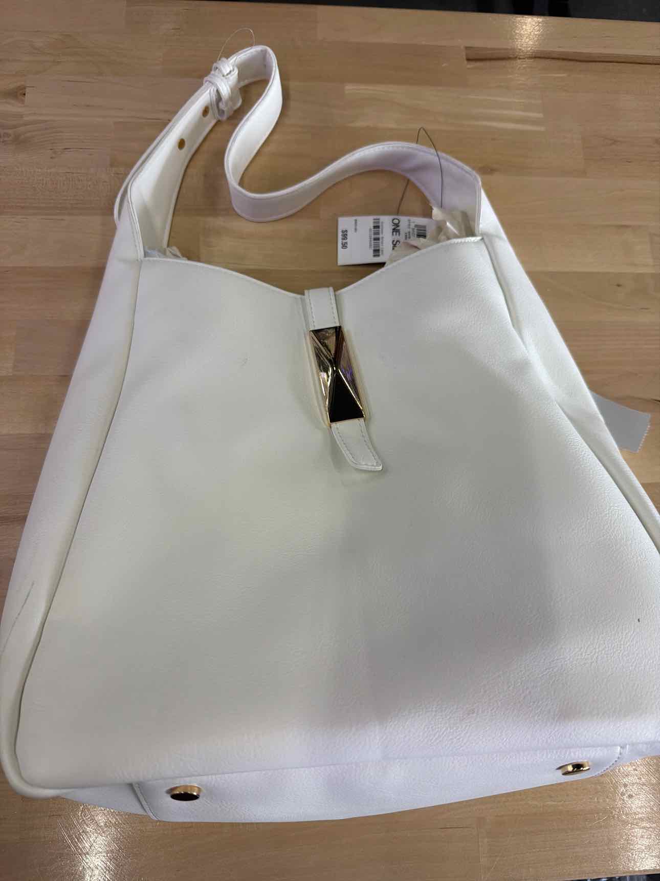 INC White Handbag