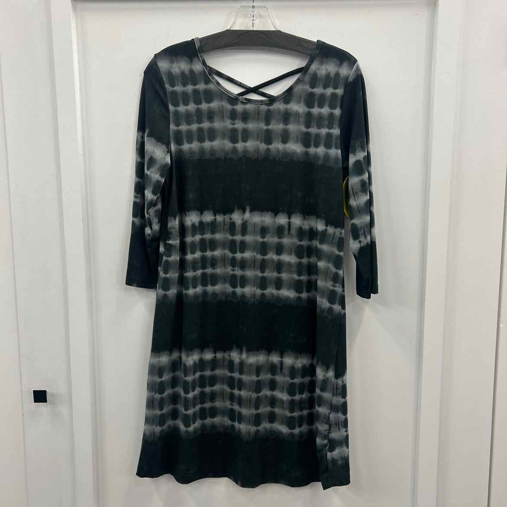 5th & Love Size M Navy/Gray Dress