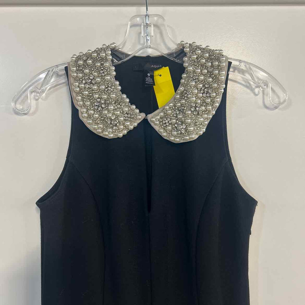 Aqua Size S Black Preloved Dress