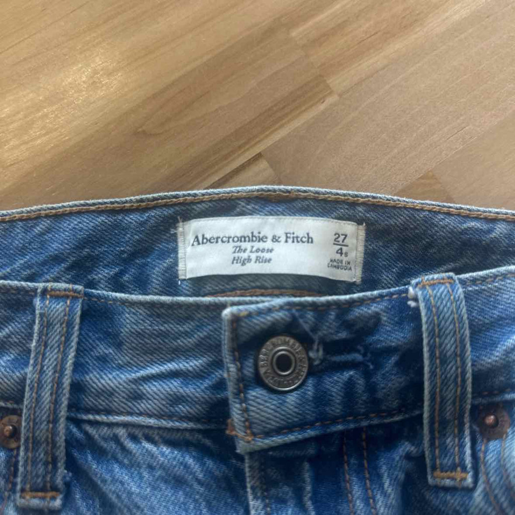 Abercrombie & Fitch Size 4 Blue Denim Jeans