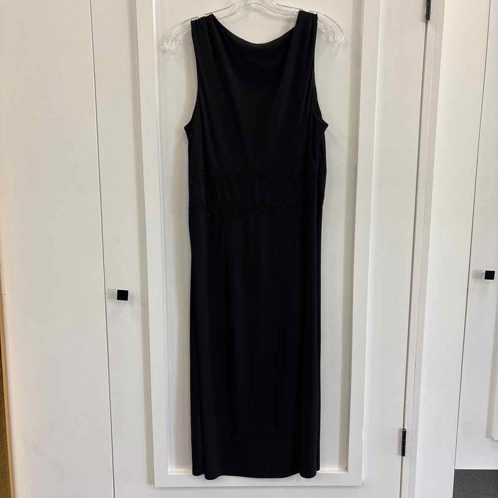 Loft Size 14 Black Dress