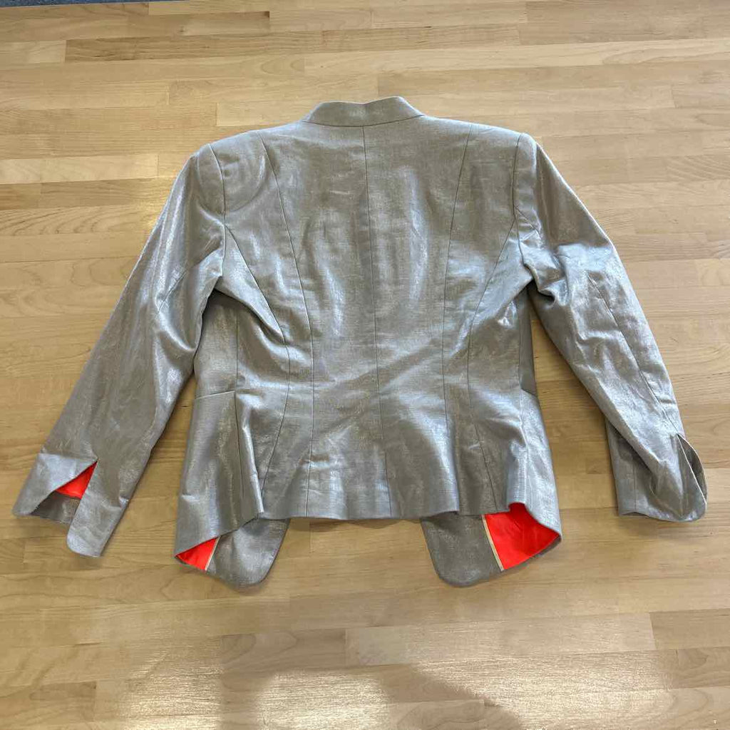 H&M Size 4 Silver Blazer