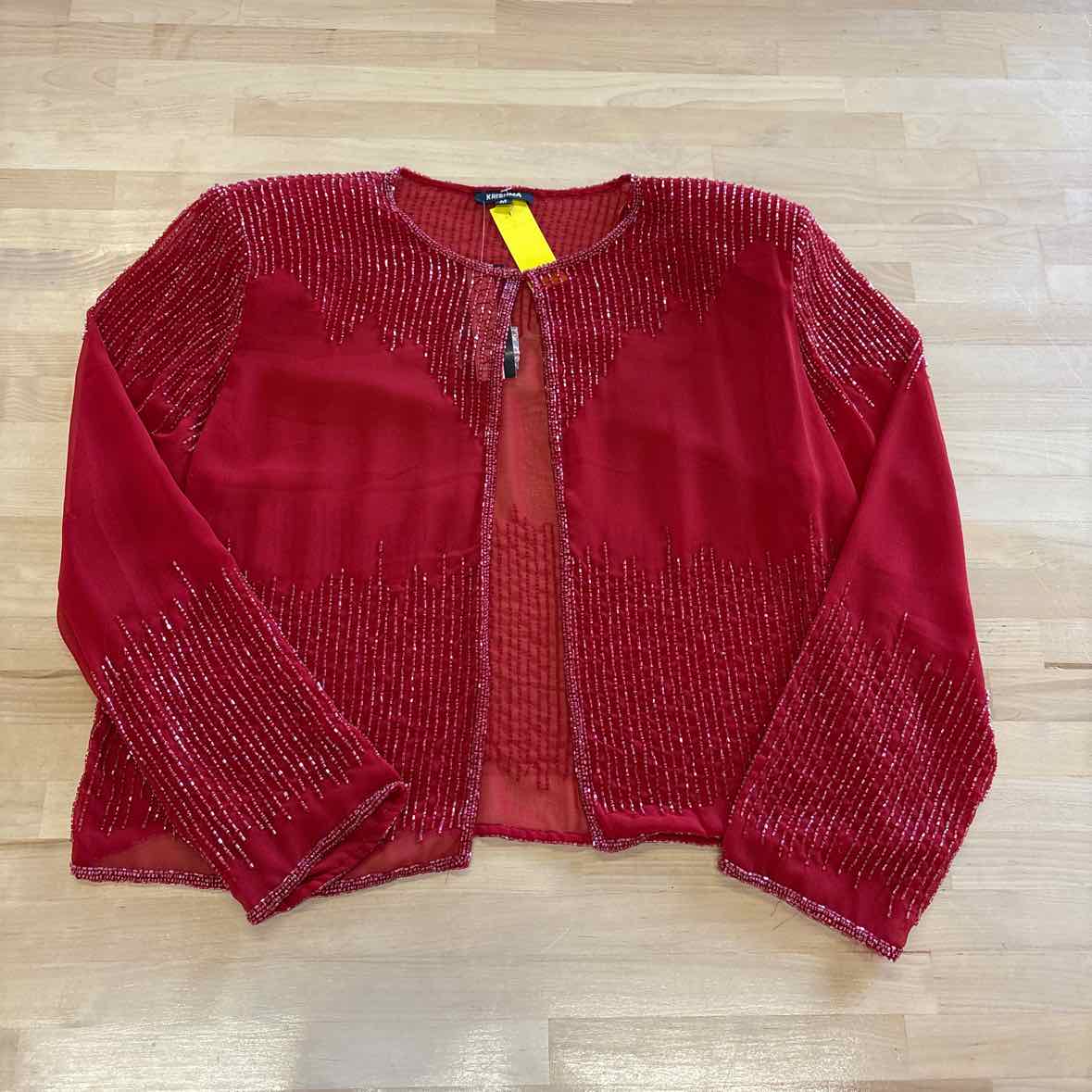 Krishma Size M Red Jacket
