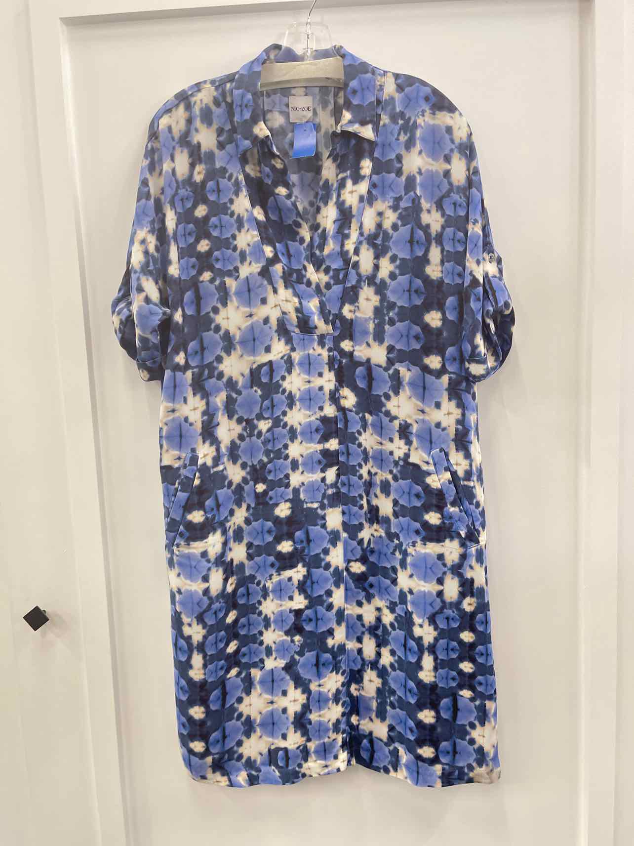 Nic+Zoe Size S Blue Preloved Dress