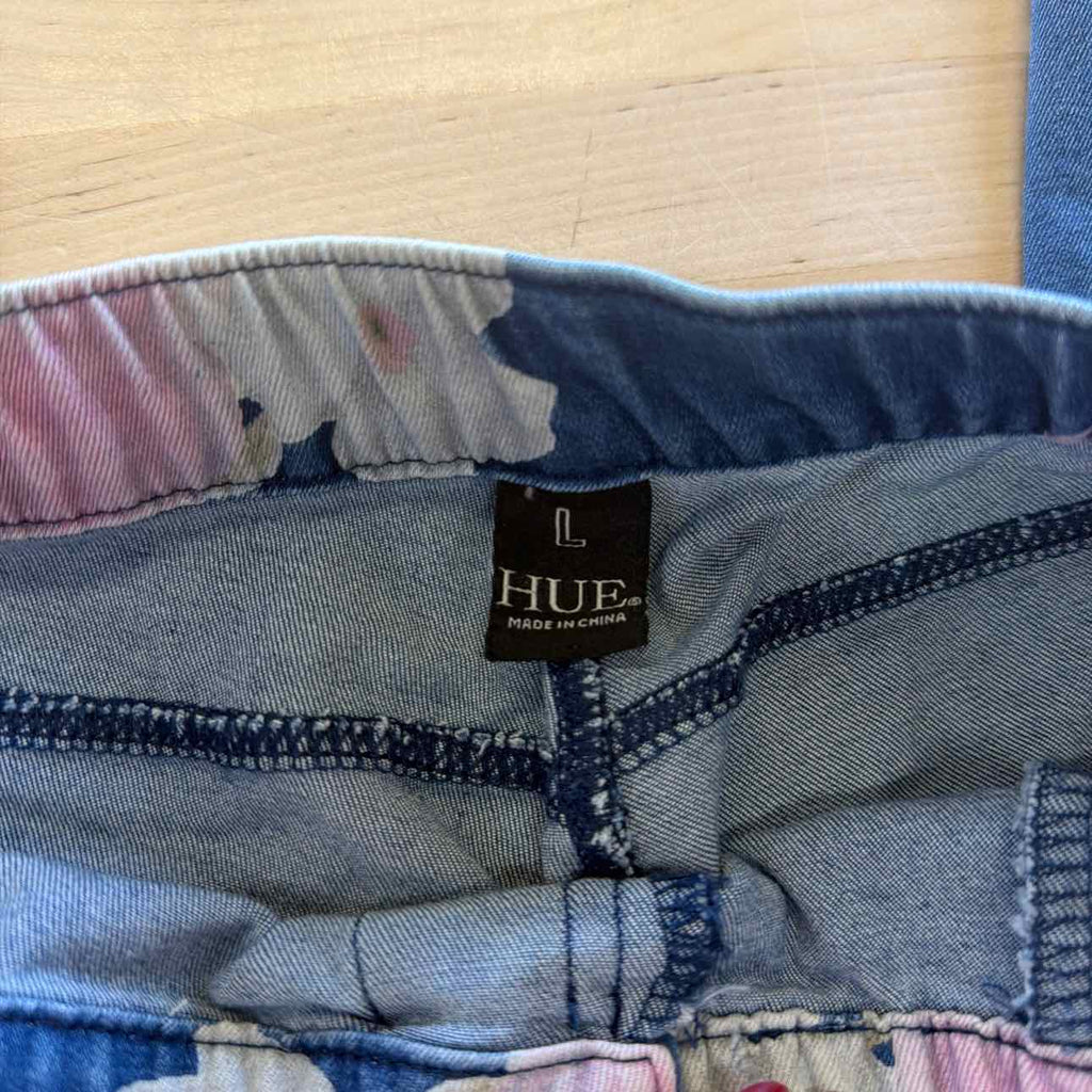 Hue Size L Blue Preloved Pants
