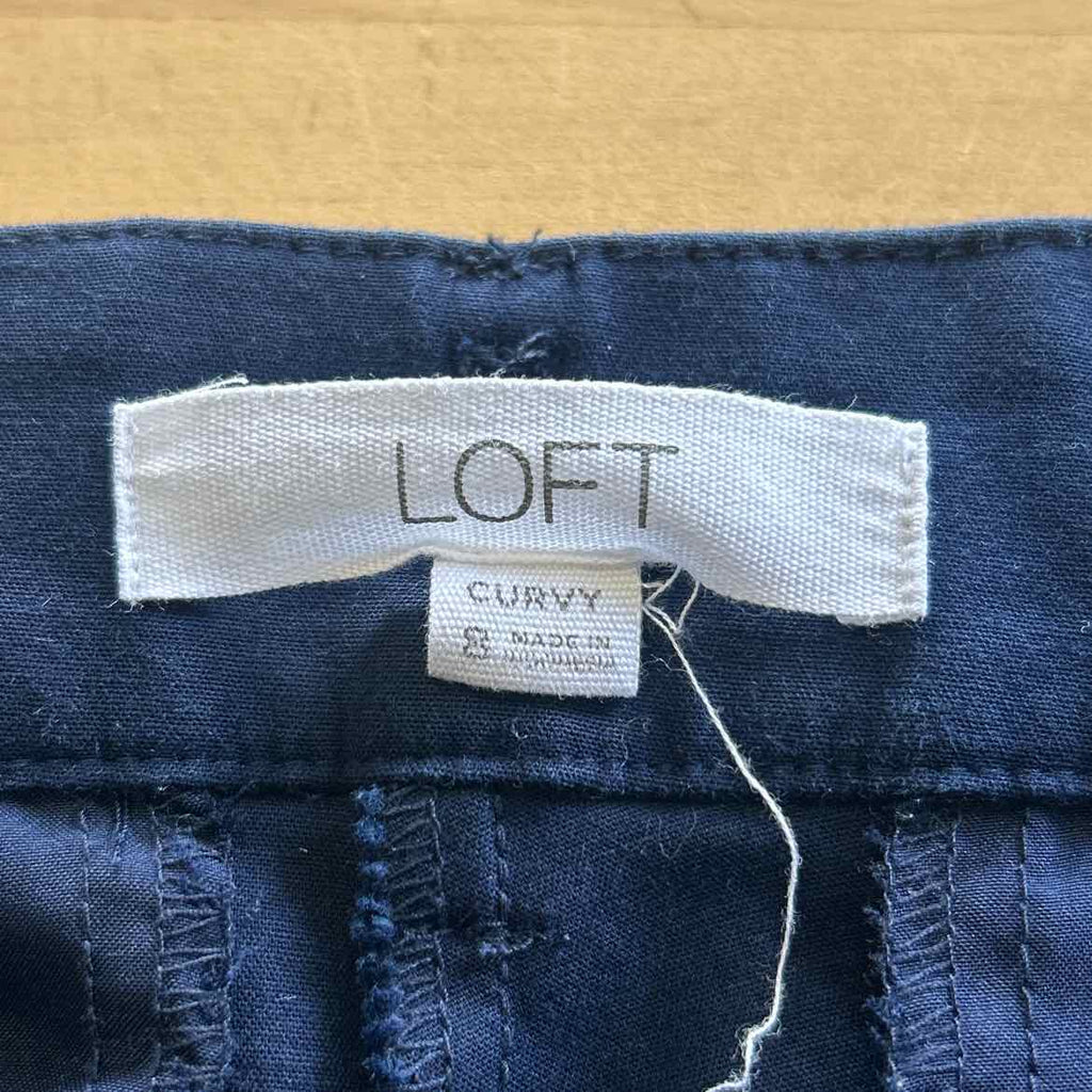 Loft Size 8 Navy Preloved Pants