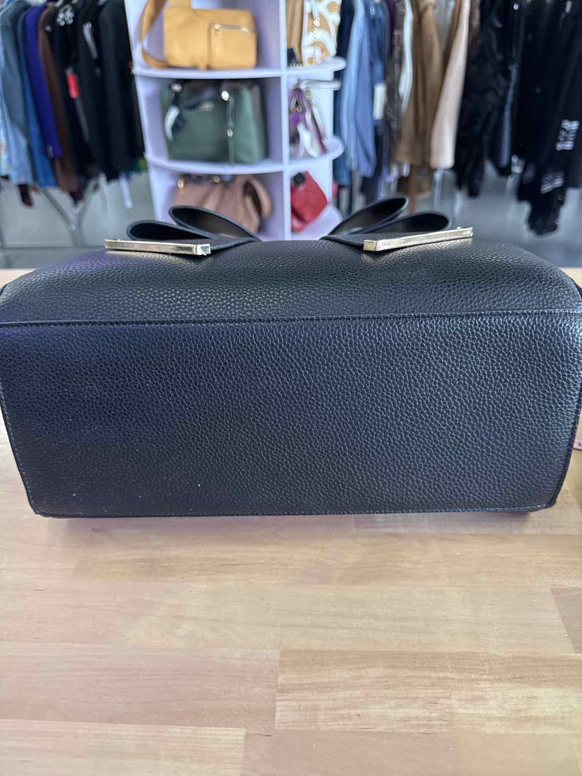 Crossi Black satchel Poppy Boy Handbag NWT