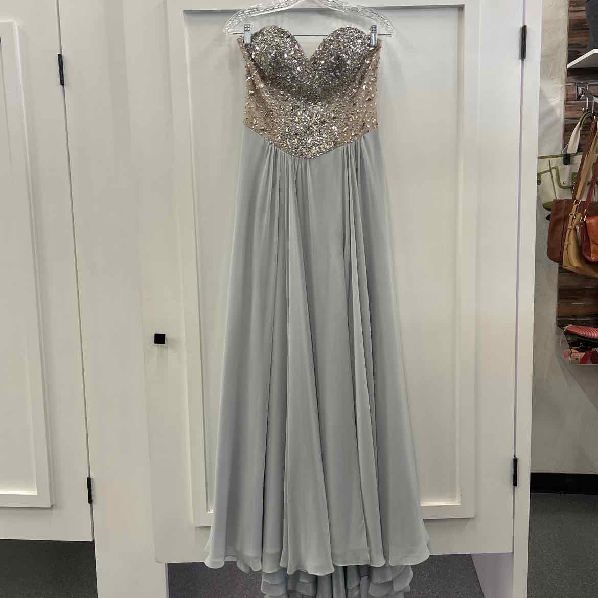Glamour Size 4 Blue Used Dress