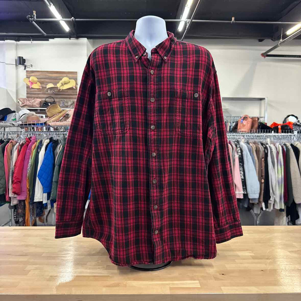 Duluth Trading Size 2XL Red flannel