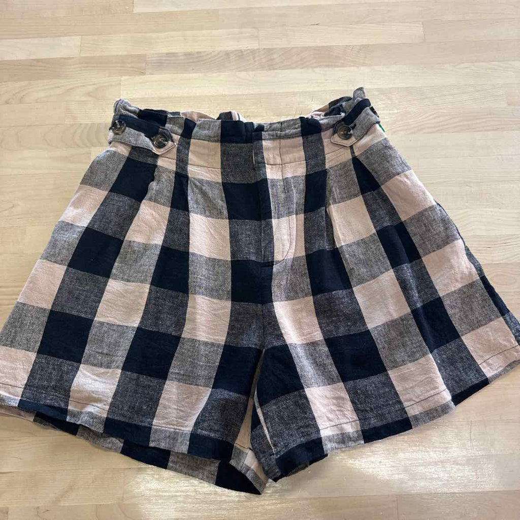 Who What Wear Women Size 6 Black Tan Preloved Shorts