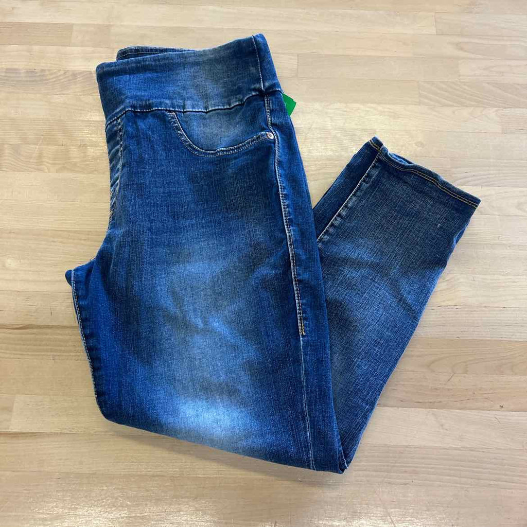 Rock & Republic Size 14 Blue Denim Preloved Jeans