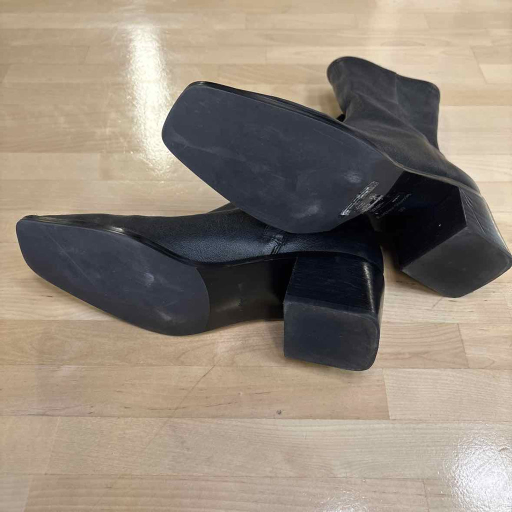 & Other Stories Size 6 Black Leather Preloved Boots