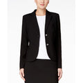 Calvin Klein Two-Button Blazer - Black