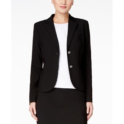Calvin Klein Two-Button Blazer - Black