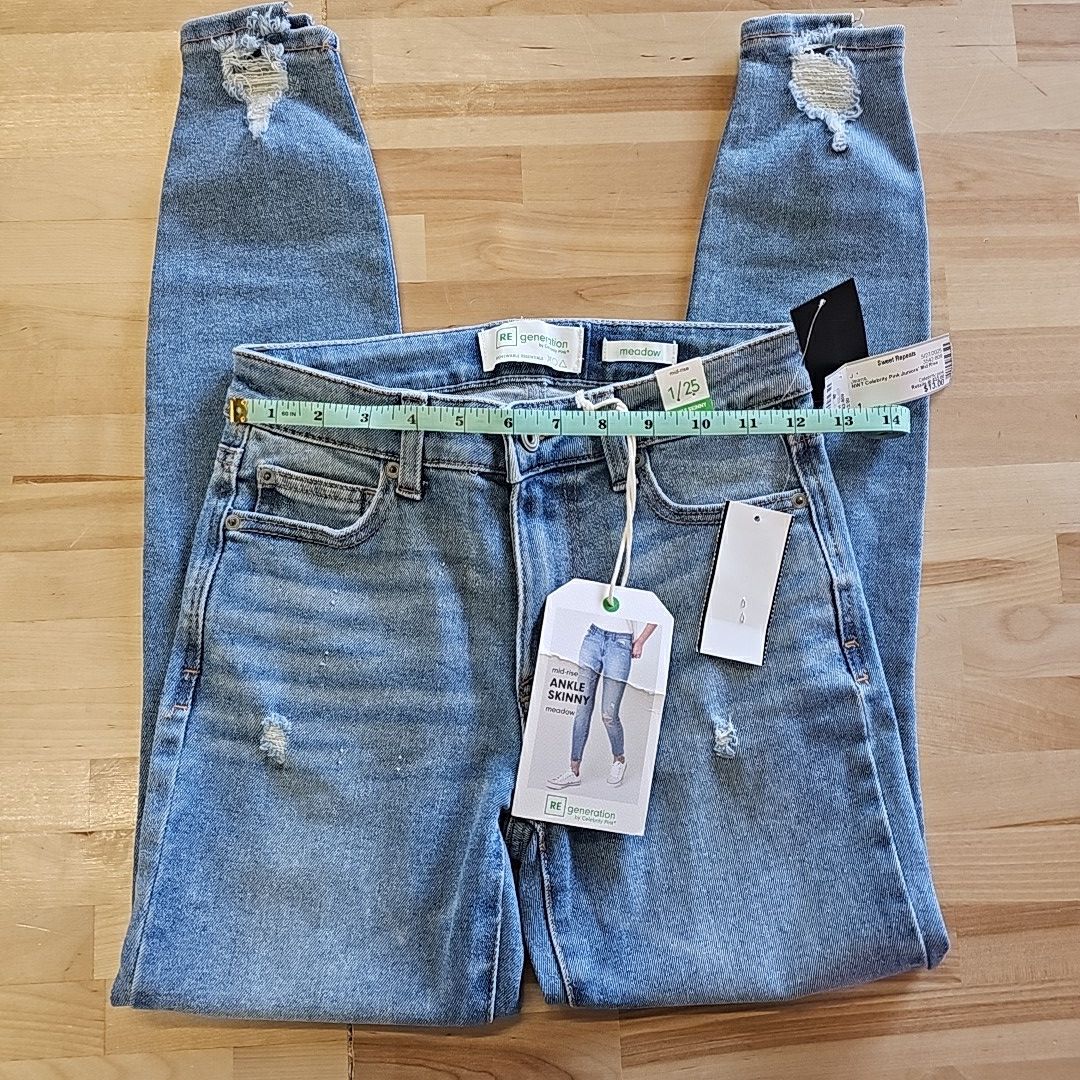 Celebrity pink Size 1 Blue Denim New Jeans