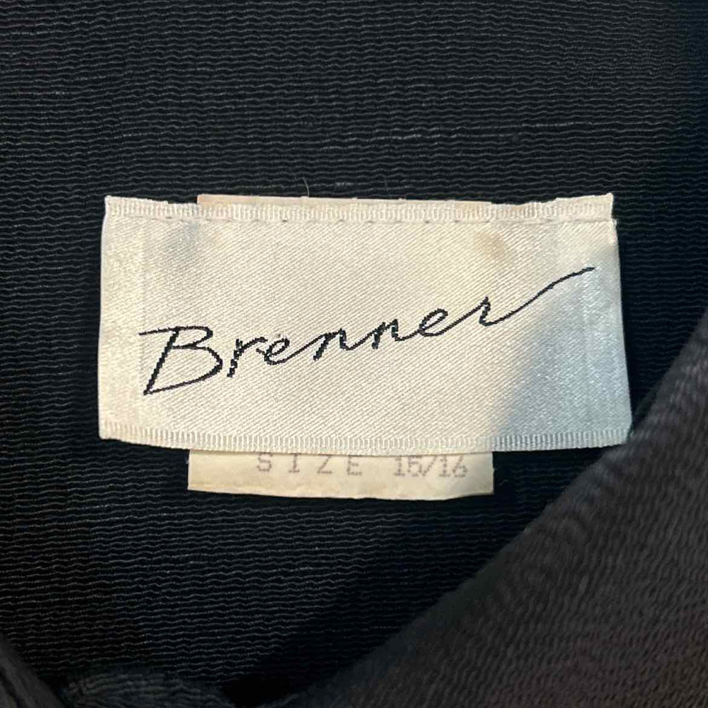 Brenner Size 15/16 Black Preloved Dress