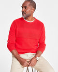 Club Room Men's Textured Cotton Sweater