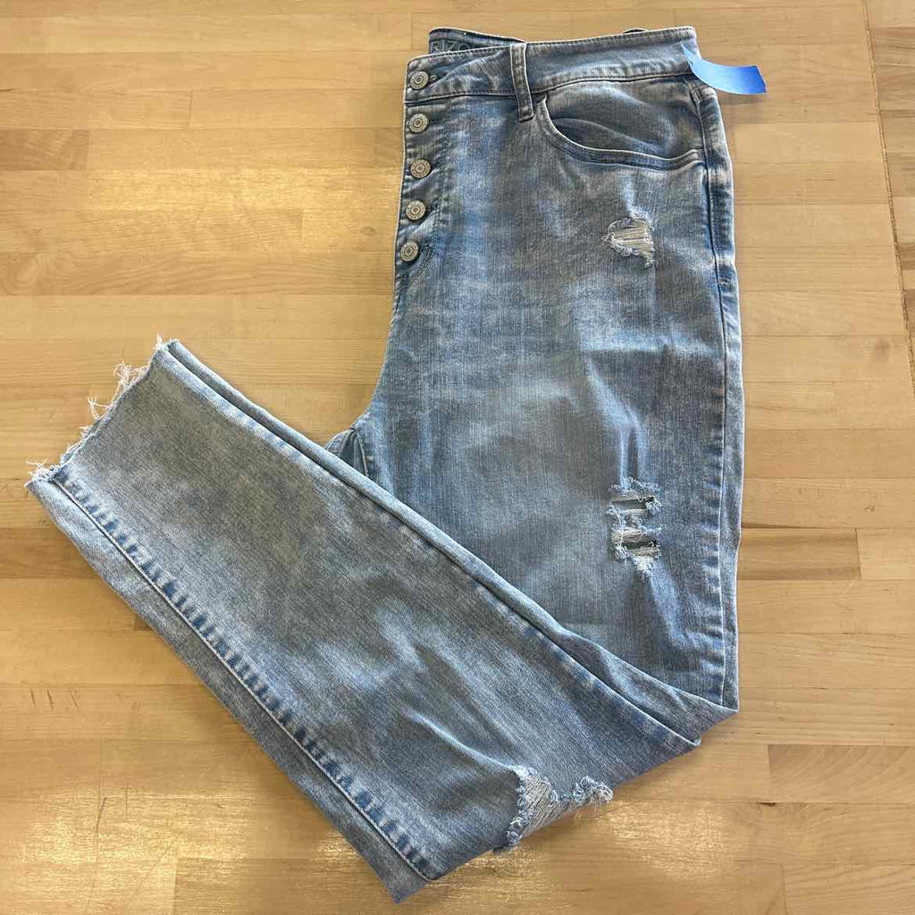 Arizona Jean Size 17 Blue Denim Preloved Jeans