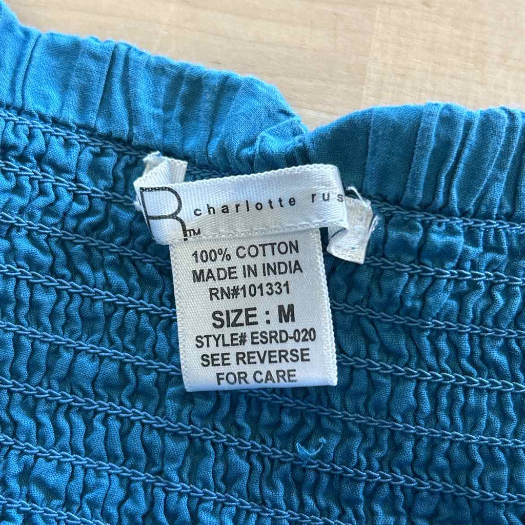 Charlotte Russe Size M Blue Preloved Skirt