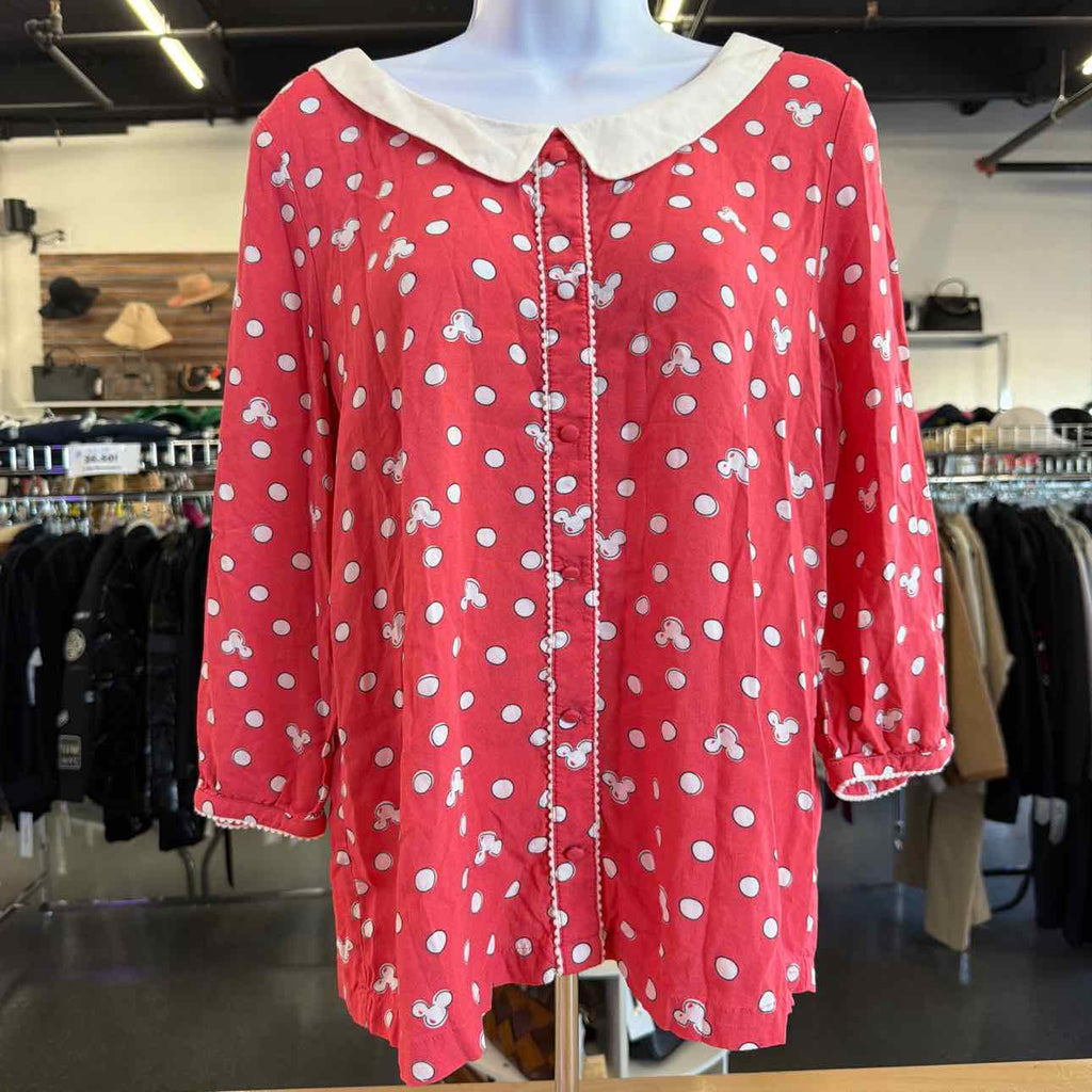 Disney Size M Pink Preloved Blouse