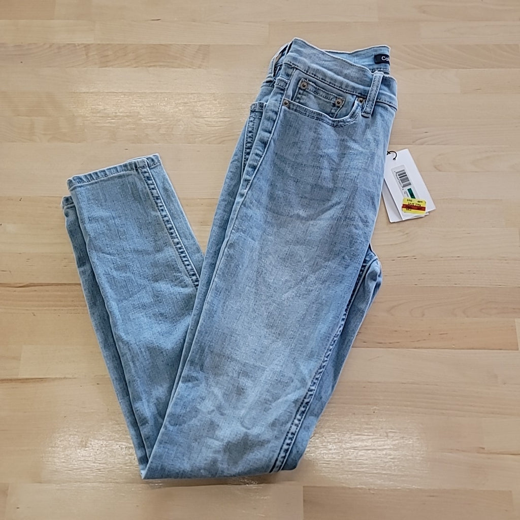Calvin Klein Size 24 Whisper Soft Skinny Jeans - Marina