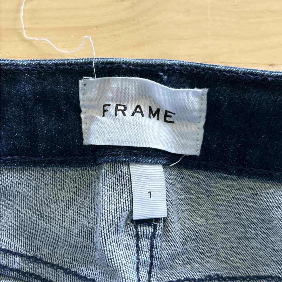 Frame Size 1 Blue Denim Jeans