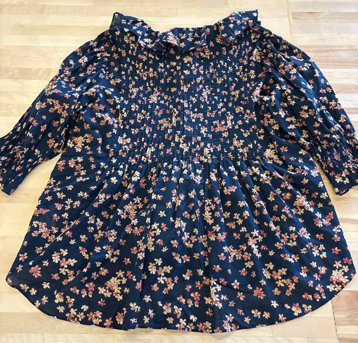 Ralph Lauren Size XXL Navy Blouse