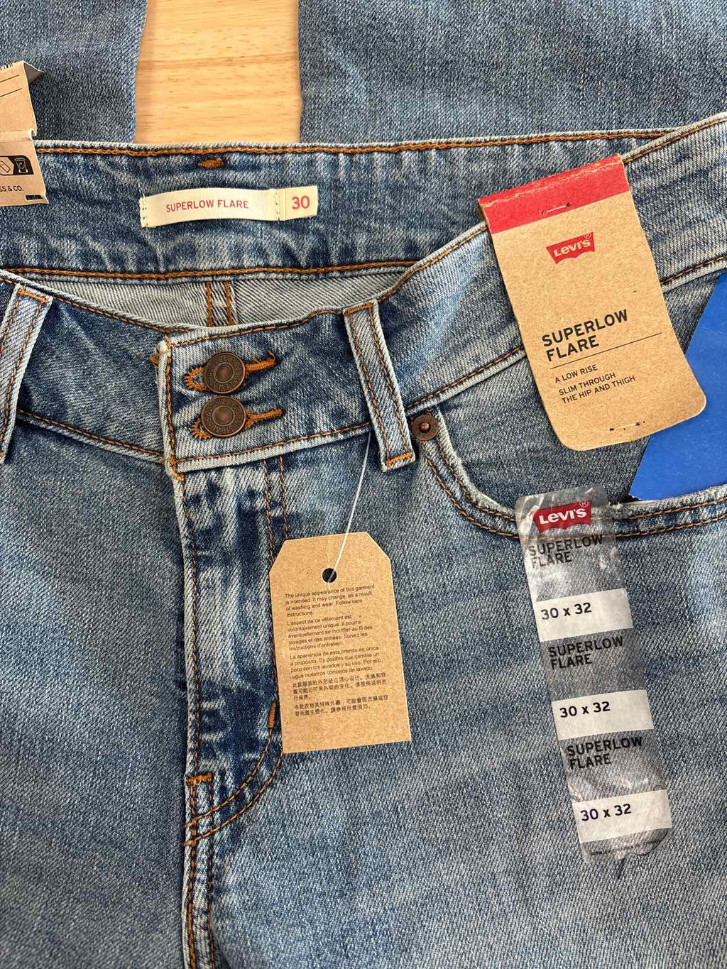 Levi's Size 30 Blue Denim New Jeans