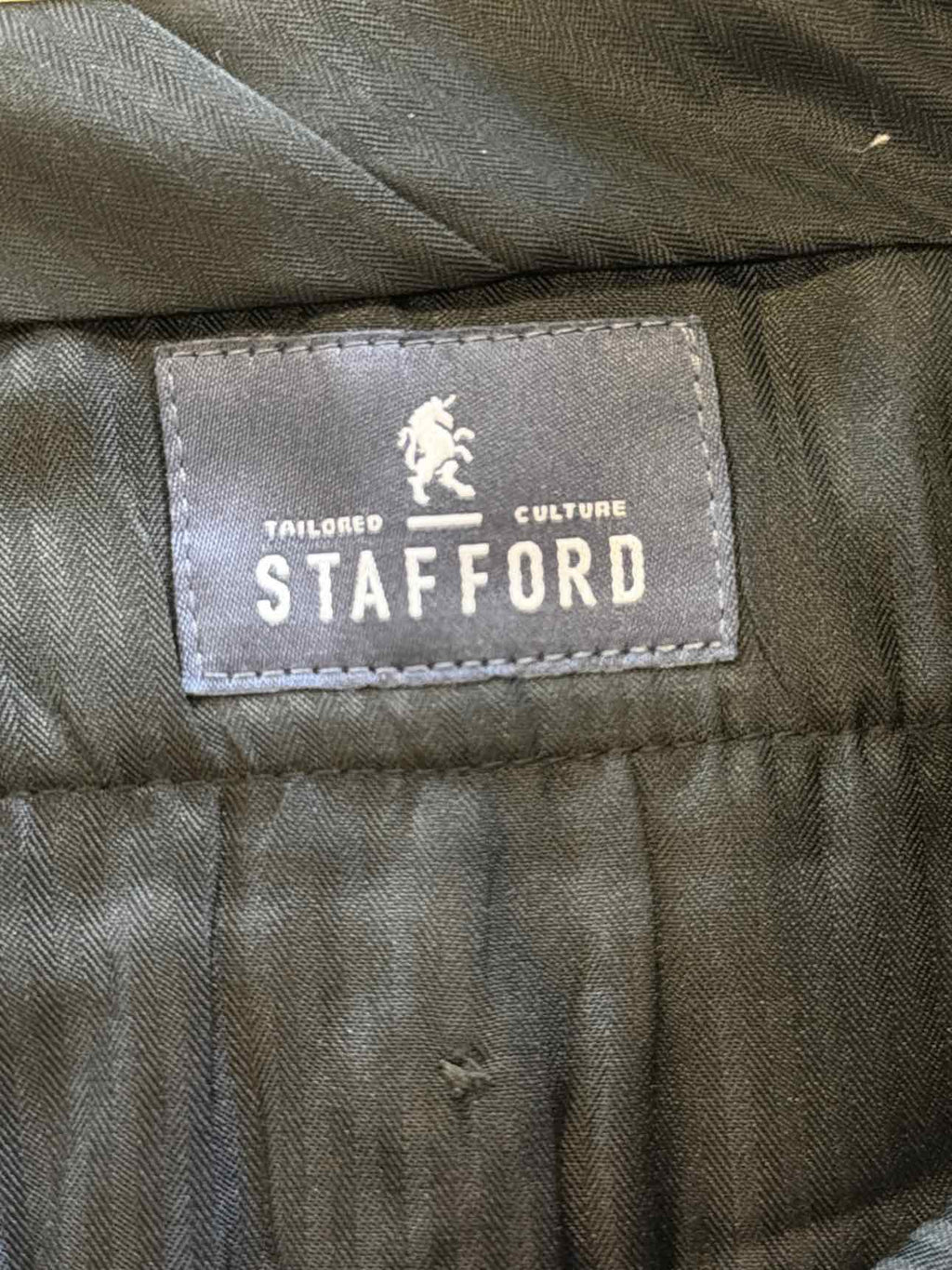 Stafford Size 36x30 Black MENS Pants