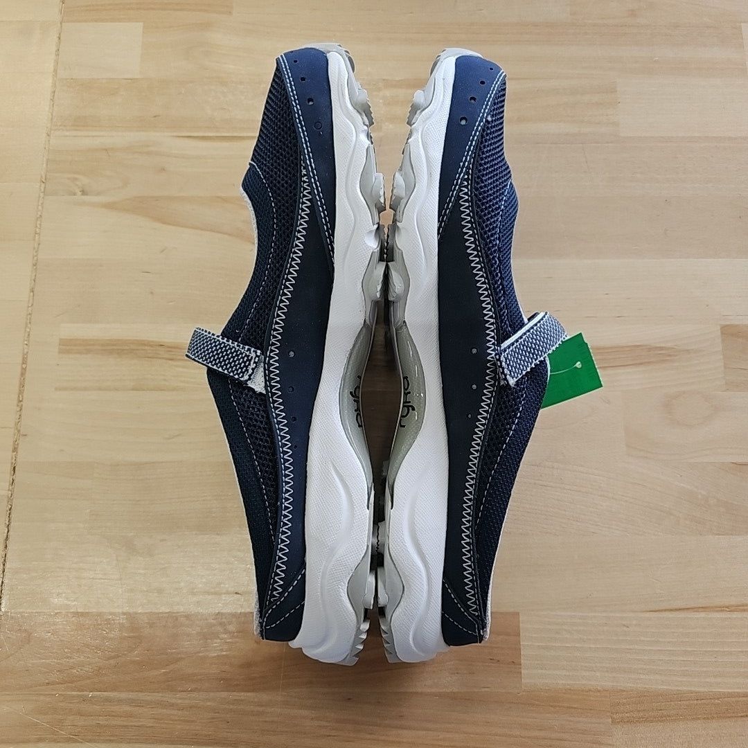 Ryka Size 10 Blue/White Preloved Maryjane