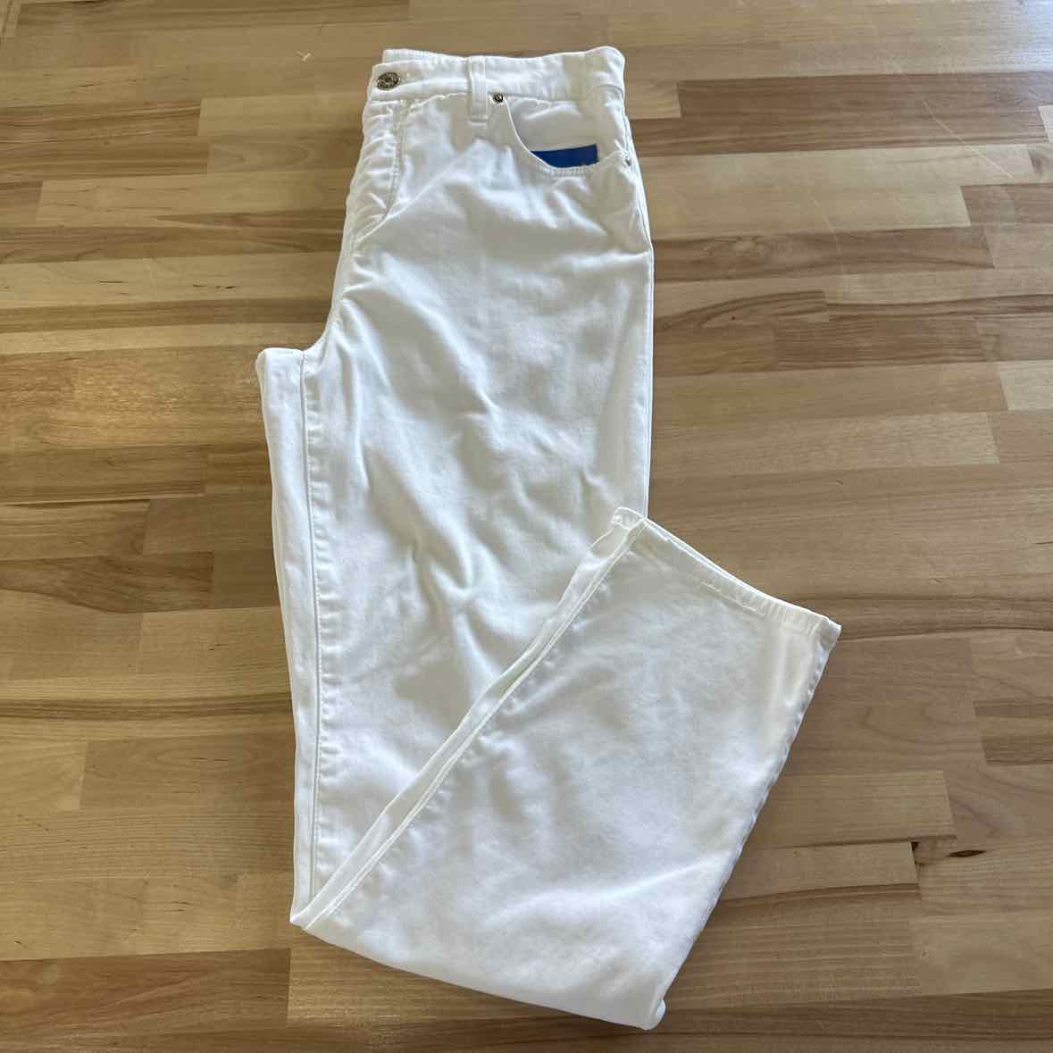Chico's Size 1 White Jeans