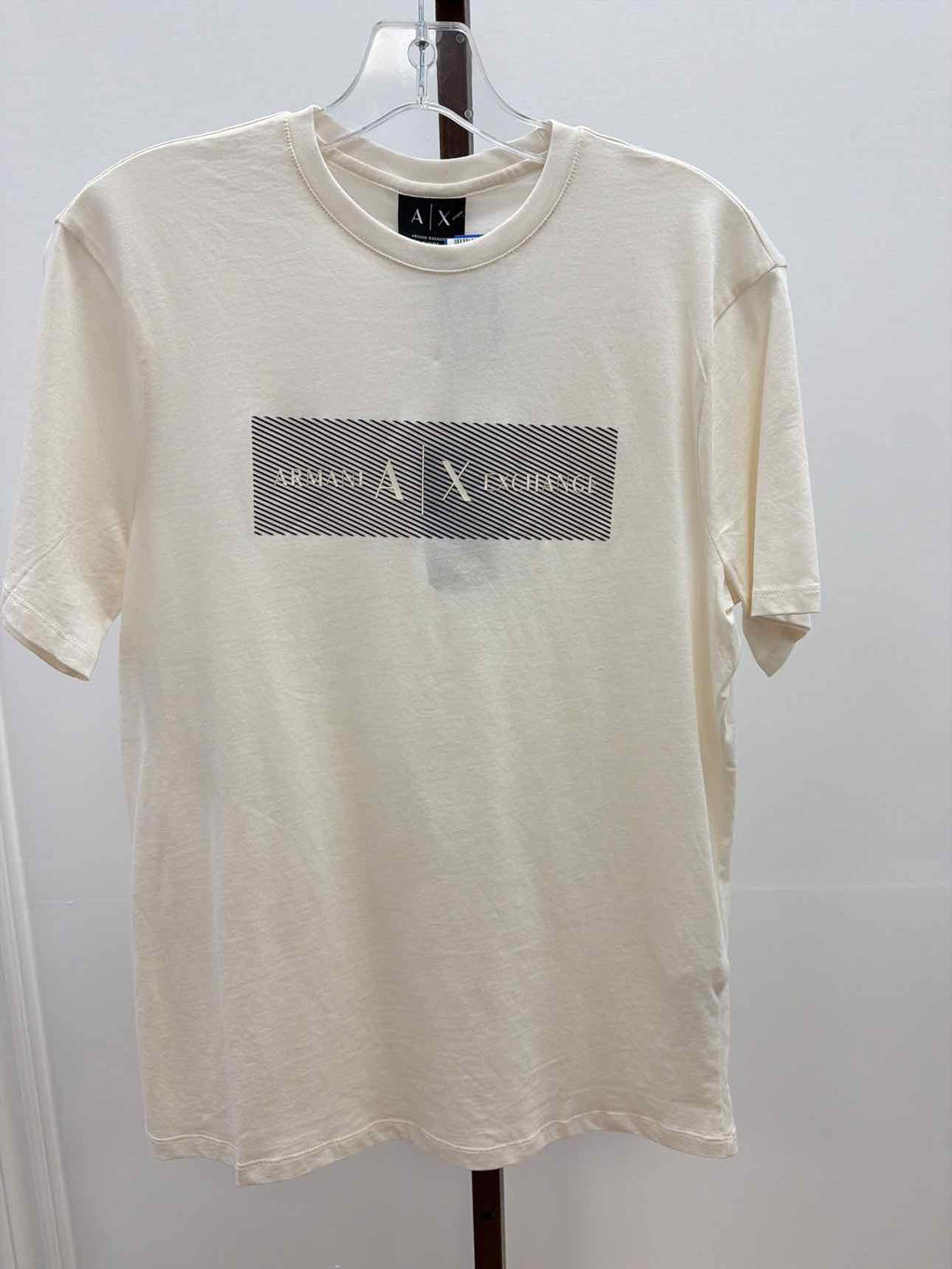 Armani Exchange Stripe Logo T-Shirt