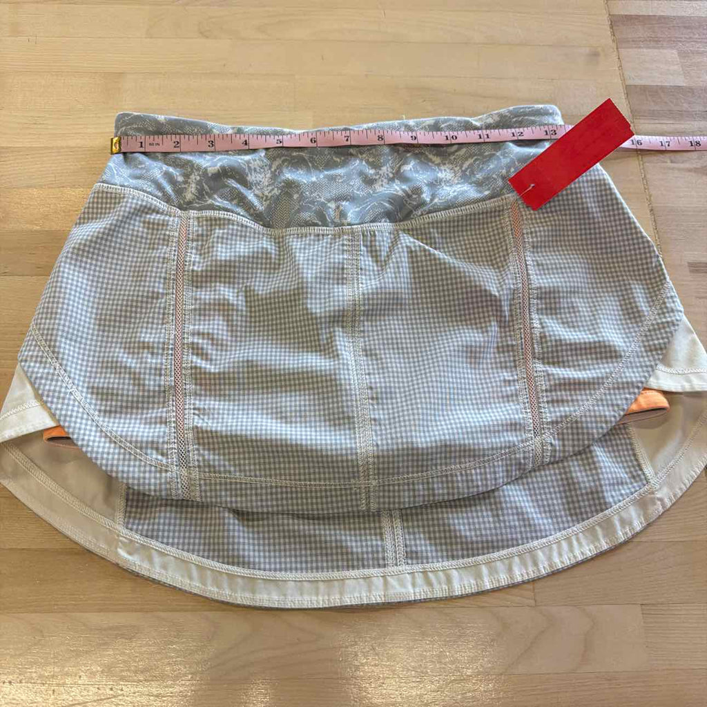LuluLemon Size 4 Gray Preloved Athletic Skort