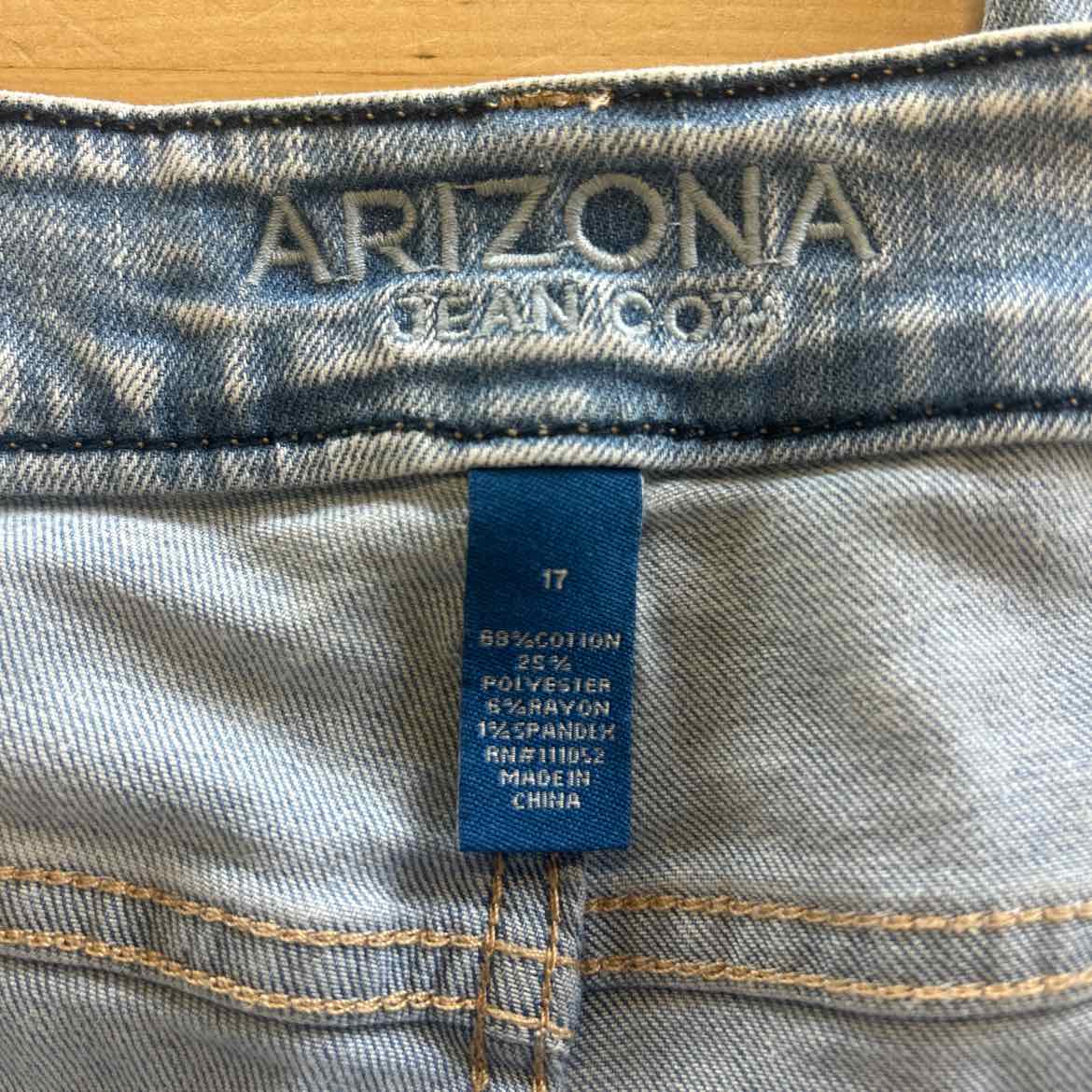 Arizona Jean Size 17 Blue Denim Preloved Jeans
