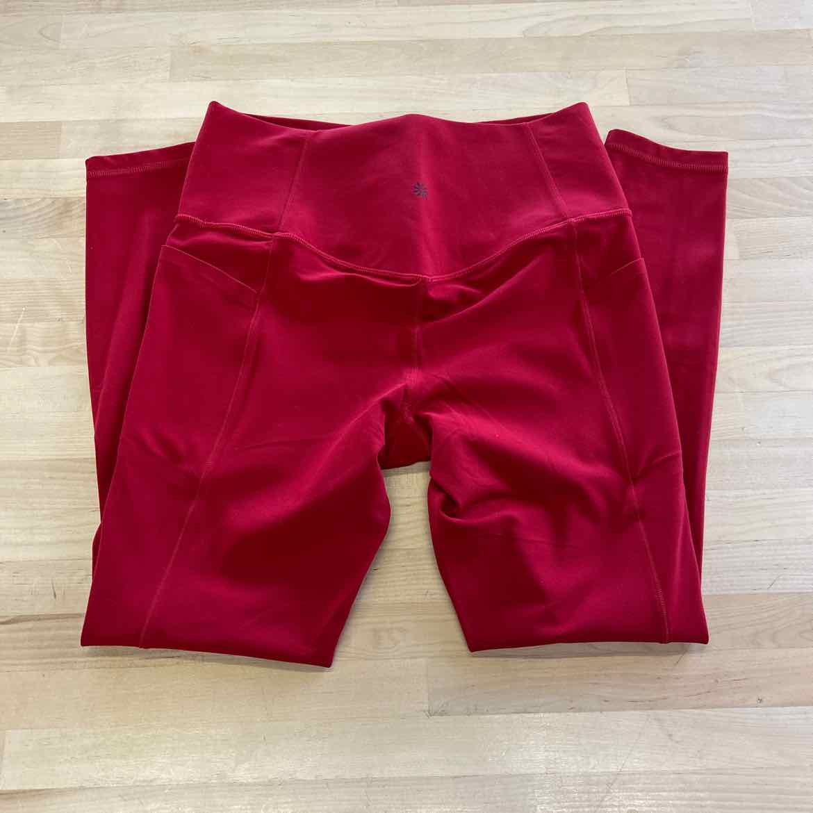 Athleta Size M Red Preloved Athletic Pants
