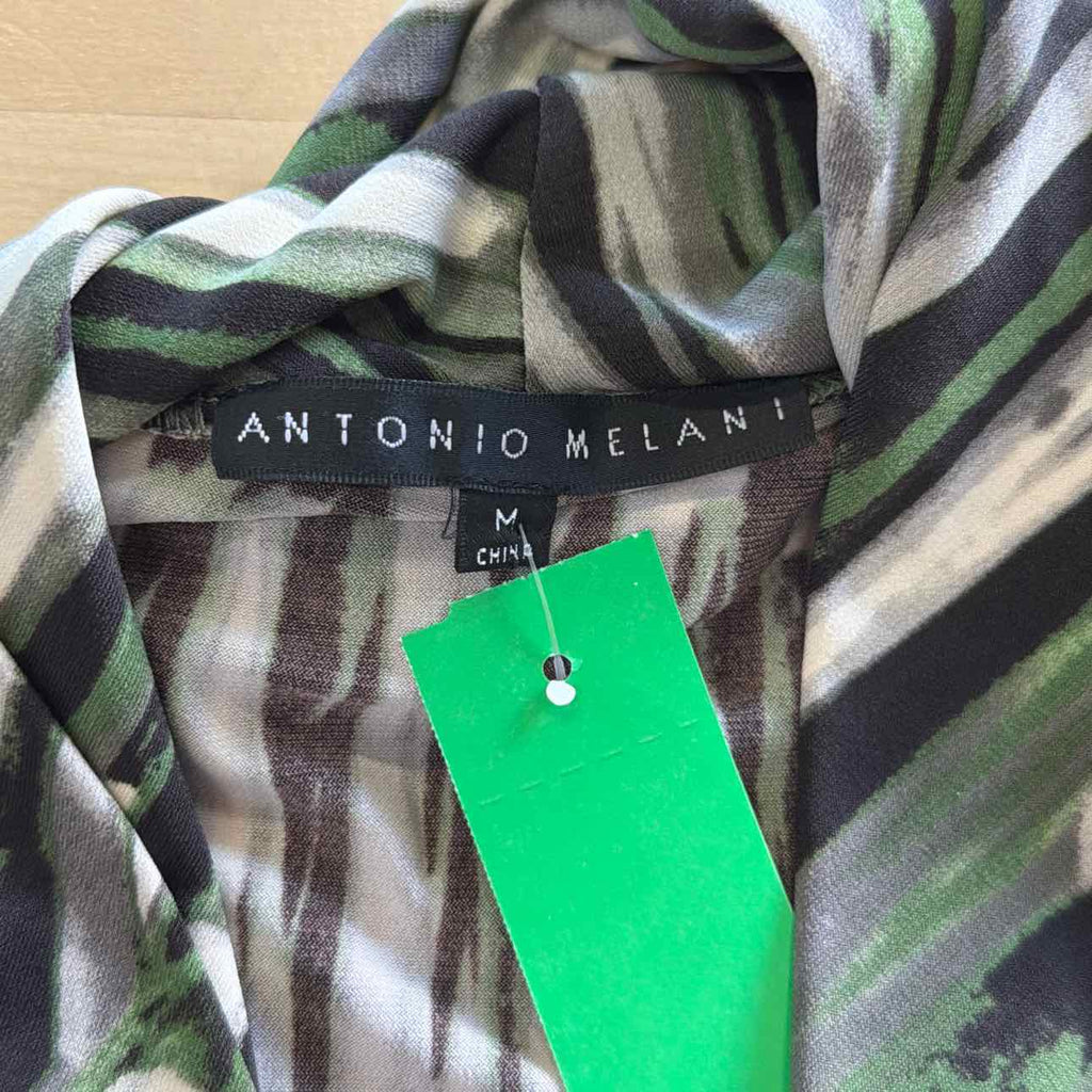 Antonio Melani Size M Green Preloved Blouse SS