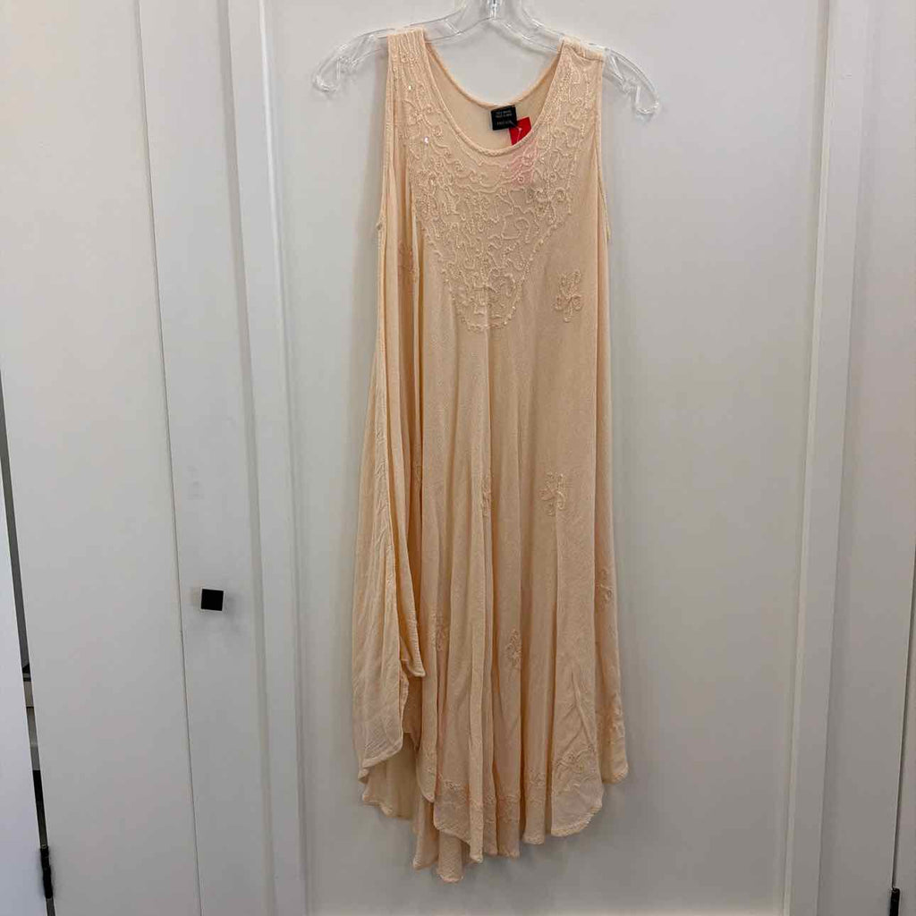 Size Free size Tan Preloved Dress