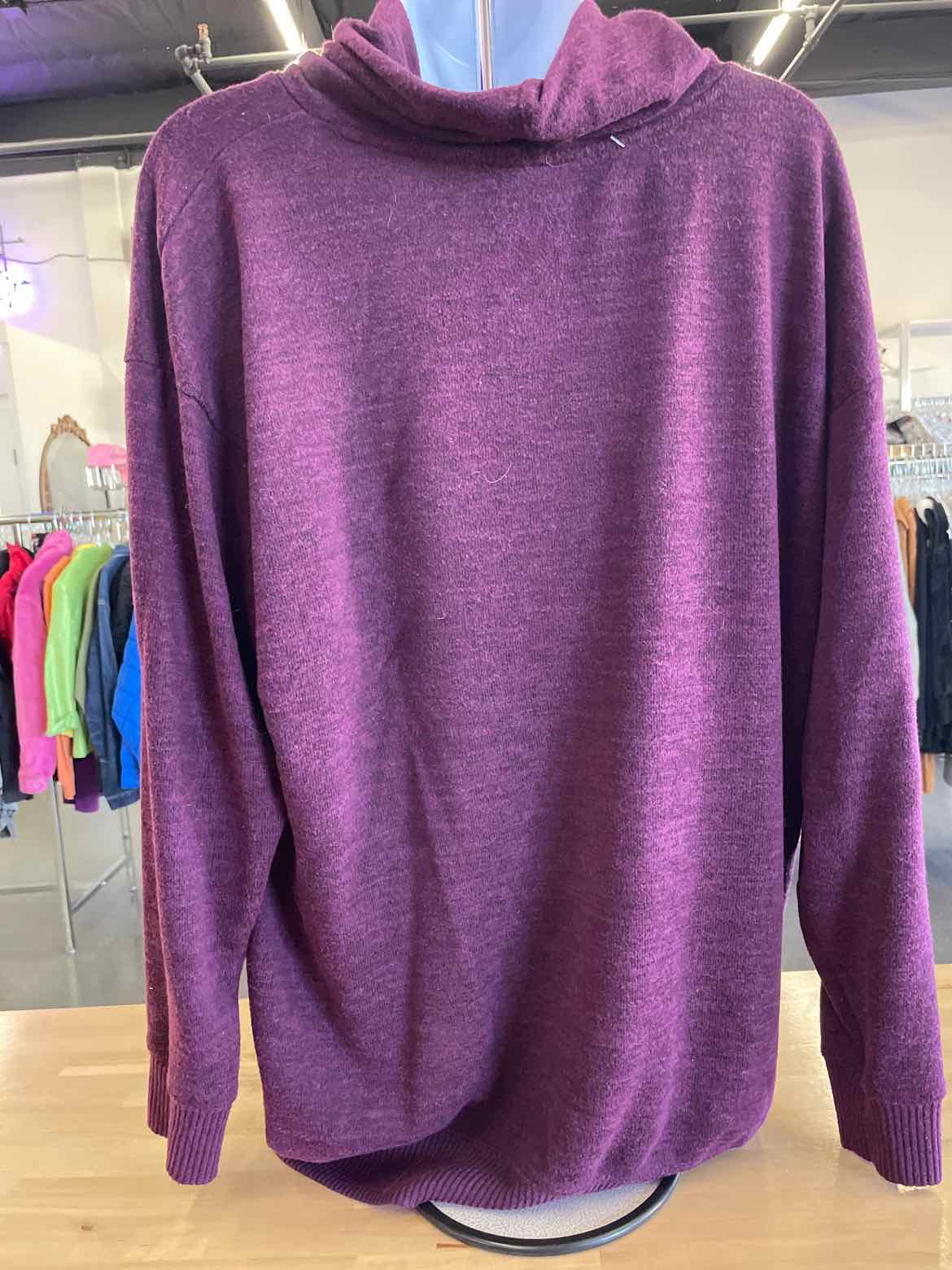 Torrid Size 0 Purple Long Sleeve