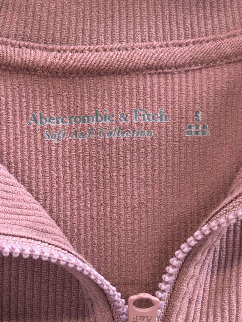 Abercrombie & Fitch Size S Purple Jacket