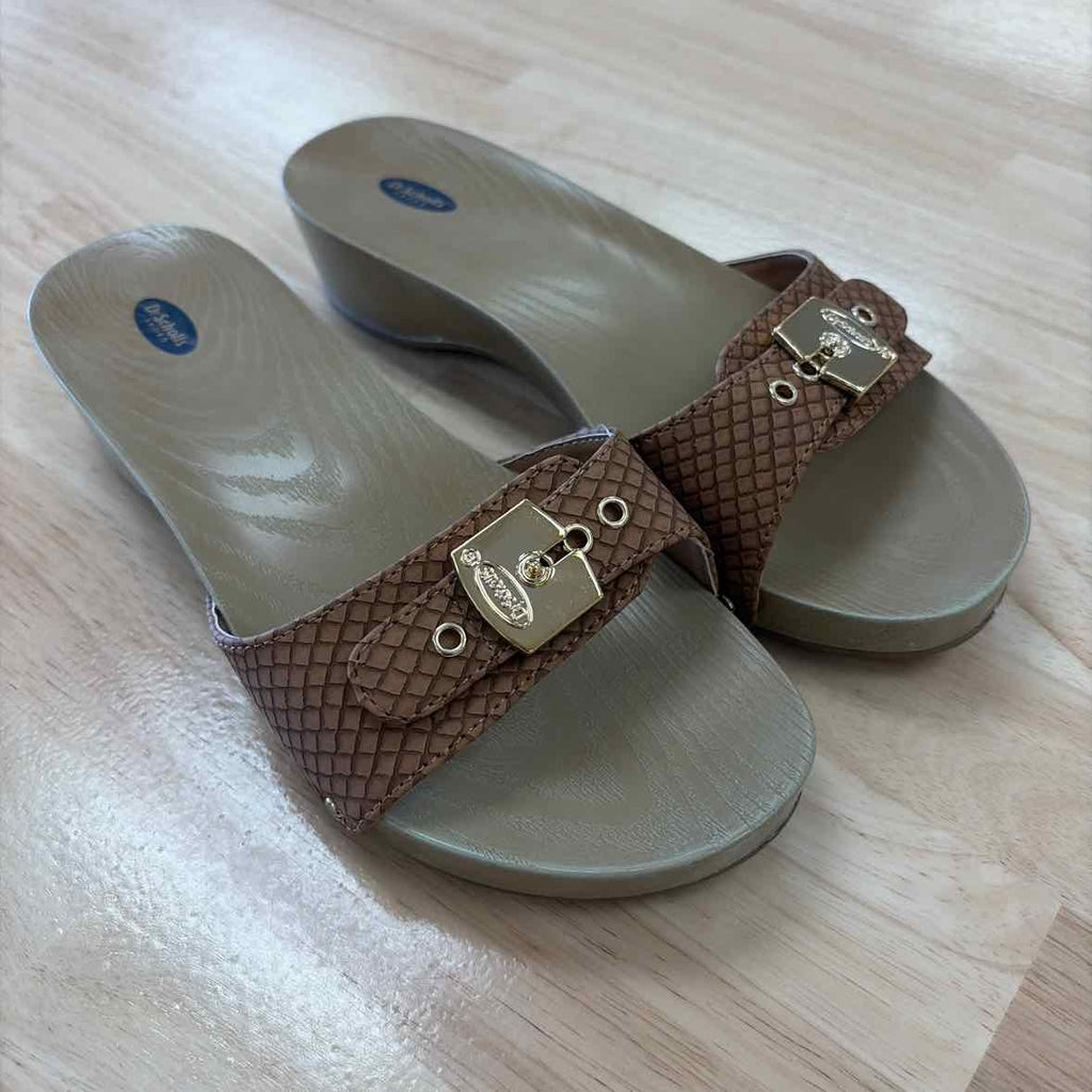 DrScholl's Size 7 Brown New Sandals