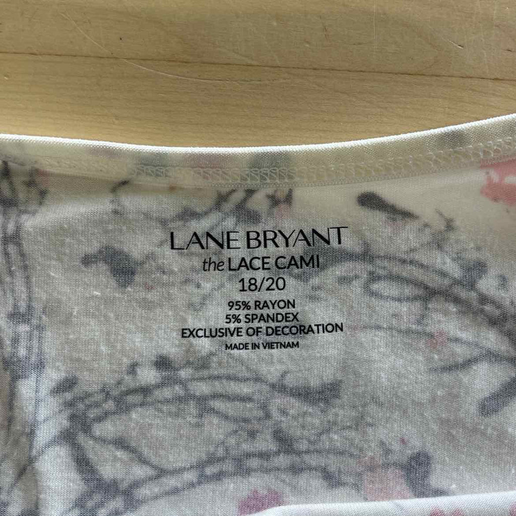 Lane Bryant Size 18/20 White Preloved Camisole