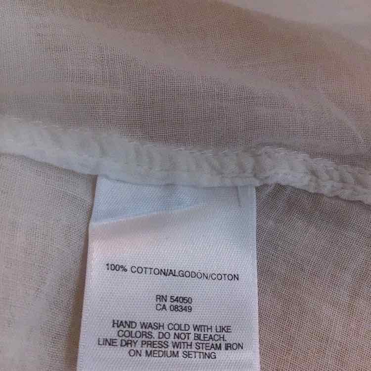 Nine West Size 16 Cream Cotton Preloved Shirt