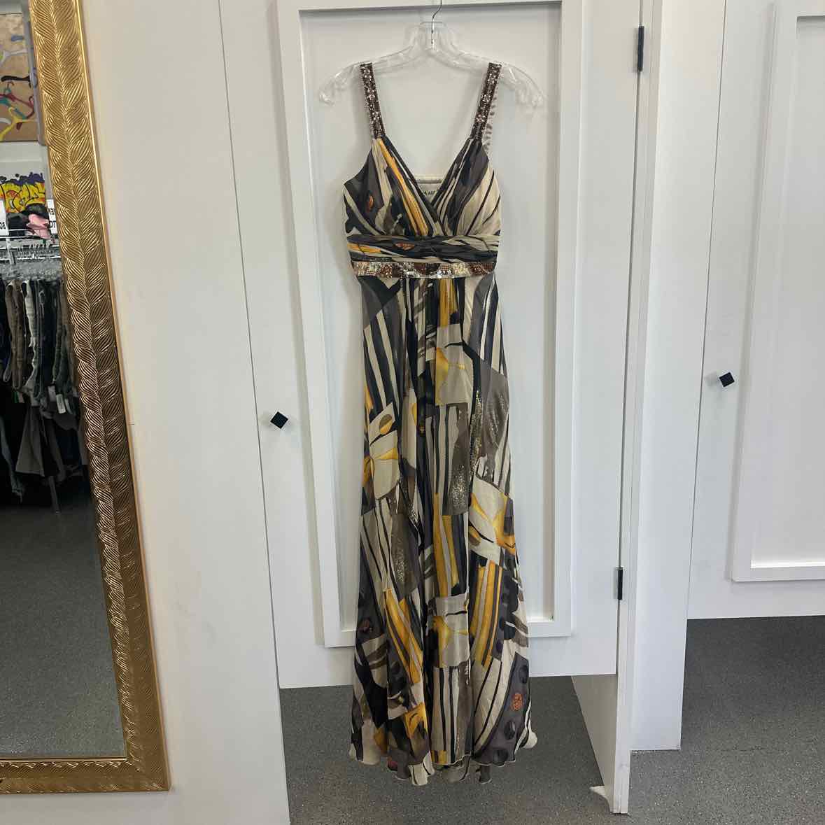 Nina Austin Size S Multi-Color Dress