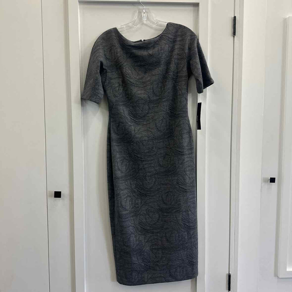 Maggy London Size 6 Gray Dress